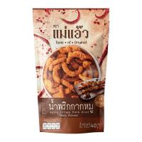 ราคา แม่แอ๊ว น้ำพริกกากหมู รสหม่าล่า 40 ก. (8857124818873)