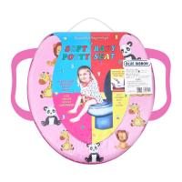 บลูริบบ้อน ฝารองนั่งเด็กเสริมฟองน้ำ แบบมีหูจับ (สินค