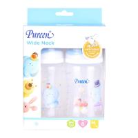 เพียวรีน ขวดนมคอกว้างลายการ์ตูนรูปสัตว์ รุ่น 31BFD035052 ขนา