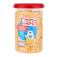 ราคา ไบตี้ ขนมข้าวโพดแท่งทอดกรอบ รสกุ้ง 90 ก. (8858223008509)