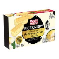 ราคา ฟรุ๊ตคิง ข้าวเหนียวมูนทุเรียนหมอนทองอบกรอบ 90 ก. (8856136000528)