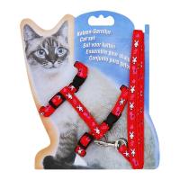 ราคา พีที อินเตอร์เพ็ท ที่รัดอก + สายจูง สำหรับแมวเล็กลายกา (8850000031250)