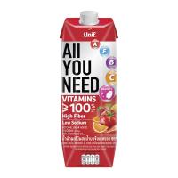 ราคา ยูนิฟ ออลยูนีด น้ำผักผลไม้ผสมน้ำมะเขือเทศรวม 95% 1000 มล. (8850388541051)