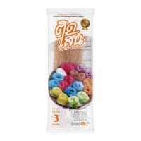 ราคา ติดเส้น เส้นขนมจีนอบแห้ง สีน้ำตาล ข้าวกล้อง 120 ก. (8852835100019)