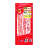 ซีพี มีเอตี้เบคอน (หมูบดหยาบขึ้นรูปหั่นสไลซ์รมควัน) 180