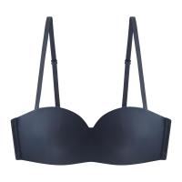 เบสิโค บราไร้โครง 3/4 คัพ รุ่น FSMN2308LN002 ขนาด 34B สีกรมท่า