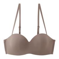 เบสิโค บราไร้โครง 1/2 คัพ รุ่น FSMN2308LN007 ขนาด 32C สีน้ำตาล