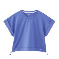 เบสิโค เสื้อครอปรูดเอว สำหรับผู้หญิง รุ่น FDNC2306LA200 สีม่วง