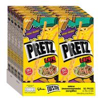 ราคา กูลิโกะ เพรทซ์ ขนมกรอบแบบแท่ง รสลาบ 22 ก. แพ็ค 10 (8851019931951)