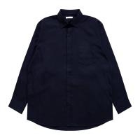 เบสิโค เสื้อเชิ้ตคอปกแขนยาวด็อบบี้ รุ่น WTYN23S2MM001 สีดำ ขนา