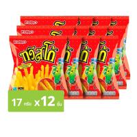 ราคา ทวิสโก้ ข้าวโพดอบกรอบรสบาร์บีคิว 17 ก. แพ็ค 12 (8850424001945)