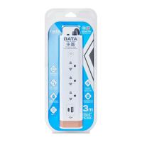 ดาต้า รางปลั๊กไฟ 1 สวิตช์ 4 ช่อง พร้อมช่องเสียบ USB และ Type-C ส