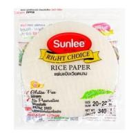 ราคา ซันลี แผ่นแป้งเวียดนาม แบบกลม ขนาด 20-22 ซม. 340 ก. (0761934011929)