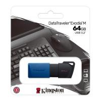 คิงส์ตัน แฟลชไดร์ฟ USB 3.2 Gen1 รุ่น DTXM ความจุ 128 GB สีดำ-แดง