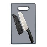 ราคา เบสิโค ชุดมีดพร้อมปลอกและเขียง ชุด 3 ชิ้น รุ่น B20182 (8637958015071)