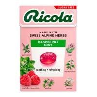 ราคา ริโคลา ลูกอมซูการ์ฟรี รสราสป์เบอร์รี 40 ก. (7610700018934)