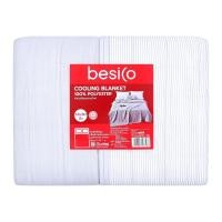 ราคา เบสิโค ผ้าห่มเย็นสแปนเด็กซ์ ขนาด 60 x 80 นิ้ว สีเทา (2000007438187)