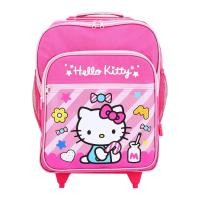 ราคา กระเป๋าเป้ล้อลาก Hello Kitty รุ่น KT-240 ขนาด 14 นิ้ว สีชมพู (8851673261555)