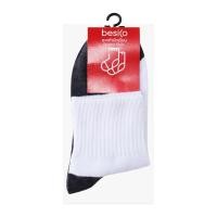 ราคา เบสิโค ถุงเท้านักเรียนข้อสั้น รุ่น STUDENTSOCKS05 แพ็ค 1 คู่ สีข (2000007797833)
