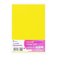 แพลนโก กระดาษสีอเนกประสงค์ 310 แกรม ขนาด A4 แพ็ค 25 แผ่น