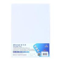 แพลนโก สติกเกอร์พีวีซี A4 แพ็ค 10 แผ่น สีขาว