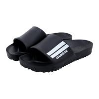 แกมโบล รองเท้าแตะสวม สำหรับสตรี รุ่น GW42169 สีดำ ขนาด 9