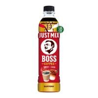 บอส คอฟฟี่ จัสท์มิกซ์ สูตรหวานน้อย 380 มล.
