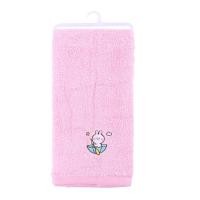 นูเบบ ผ้าขนหนูแฟนซี ผ้าพื้น รุ่น BA0044-2 ขนาด 24 x 48 สีชมพู