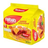 ราคา นาบาติ บะหมี่กึ่งสำเร็จรูปแบบแห้ง รสชีส 74 ก. แพ็ค 4 ซอง (8993175559683)