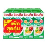 แอนลีน นมเปรี้ยวยูเอชที รสผลไม้รวม 180 มล. x 12 ชิ้น