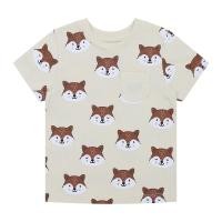 เบสิโค เสื้อคอกลมแขนสั้น สำหรับเด็กชาย รุ่น BKAS2404TB06 สีกา