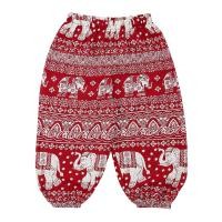 ราคา เบสิโค กางเกงลายช้าง สำหรับเด็กชาย รุ่น FTHE2406TB03 สีแดง (2000008160551)