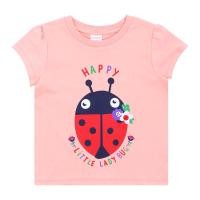 เบสิโค เสื้อยืดคอกลม สำหรับเด็กผู้หญิง รุ่น BKAS2510TG02 สีเห