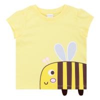เบสิโค เสื้อยืด สำหรับเด็กหญิง รุ่น BMMX2603LG005 สีเหลือง ขนา