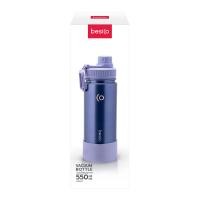 เบสิโค ขวดน้ำ รุ่น LH-1809028 M 550 มล. สีม่วง