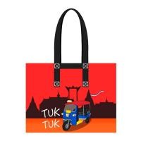 เอ็มบี ถุงกระสอบลาย TUK TUK สีแดง