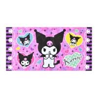 ชิลลี่ ผ้าขนหนูนาโน Kuromi ขนาด 16 x 32 นิ้ว สีม่วง