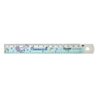 แบร์รอน กิ๊ฟ ไม้บรรทัดอลูมิเนียม Cinnamoroll 15 ซม. รุ่น CNR04 คละแบ