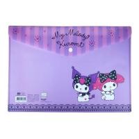 แบร์รอน กิ๊ฟ แฟ้มกระดุม F4 My Melody & Kuromi รุ่น MMKUF004 คละแบบ