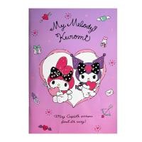 แบร์รอน กิ๊ฟ สมุดบันทึกปกเงามีเส้น A5 My Melody & Kuromi รุ่น MMKUB010 คล