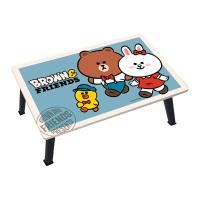 ราคา ไลน์ เฟรนส์ โต๊ะญี่ปุ่น ขนาด 40 x 60 ซม. สีฟ้า (8859562207844)