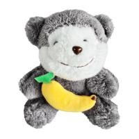 ราคา ไทยการ์ตูน กรุ๊ป ตุ๊กตาลิงถือผลไม้ ขนาด 7 นิ้ว สีเทา (2000008455916)