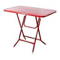 ราคา เบสิโค โต๊ะพับอเนกประสงค์ รุ่น NF-62 ขนาด 90 x 60 x 75 ซม. สีแดง (8859714404008)
