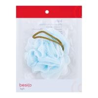 เบสิโค ใยถูตัวทรงดอกไม้ 2 โทน 40 ก. คละสี