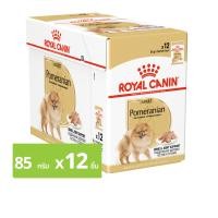 ราคา โรยัล คานิน อาหารเปียกสุนัขโตพันธุ์ปอมเมอเรเนียน อาย (9003579013748)