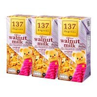 137 ดีกรี นมวอลนัท สูตรดั้งเดิม 180 มล. x 3 ชิ้น