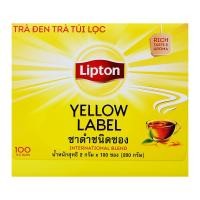 ราคา ลิปตัน ชาดำชนิดซอง แพ็ค 100 ซอง (5063305007810)