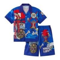 ราคา วันพีช ชุดเสื้อฮาวาย พิมพ์ลายลูฟี่ สำหรับเด็กผู้ชาย (2000008481359)
