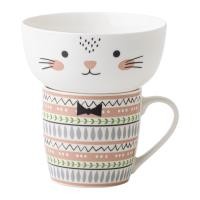 ราคา บิ๊กซี แก้วมัคพิมพ์ลาย 375 มล. + ถ้วยลายแมว รุ่น B497.B80-SU2229 (3025062300124)