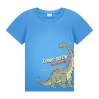 เบสิโค เสื้อยืดเด็กชาย รุ่น BCAL2506LB008 สีฟ้า ขนาด 8